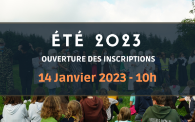 Inscriptions été 2023 : infos et dates