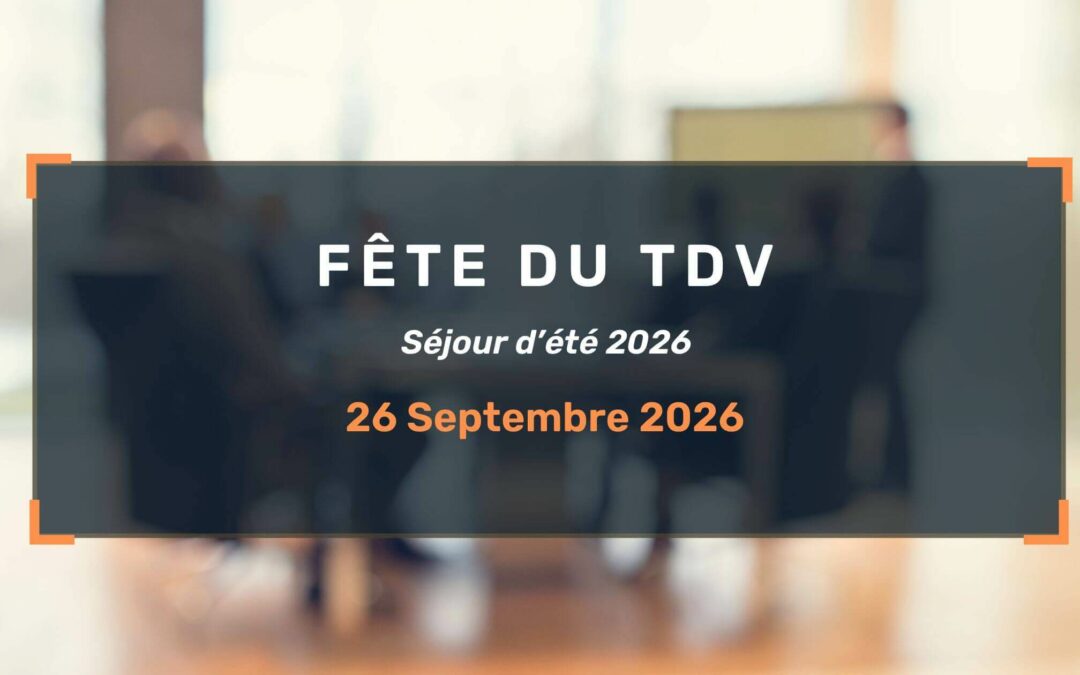 Fête du TDV – 26 Septembre 2026